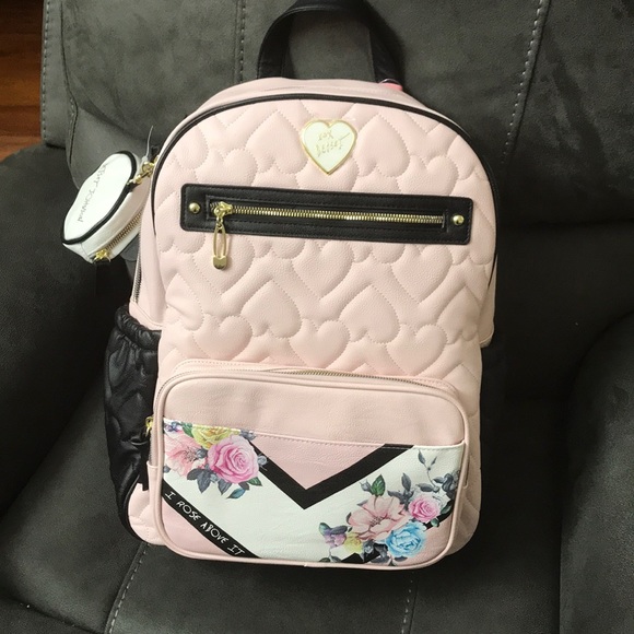 Betsey Johnson Bags Nwot Betsey Diaper Bag Backpack Style Poshmark
